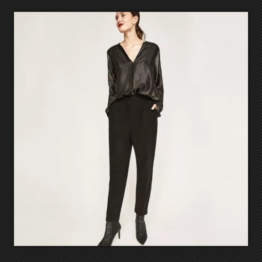 Black Zara Work Pants size S